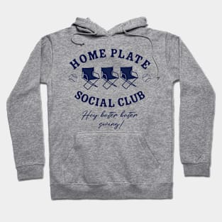 Home Plate Social Club, Midday, Softball Mom, Softball Dad, Softball Game Day, Softball Grandma, Softball Family Hoodie